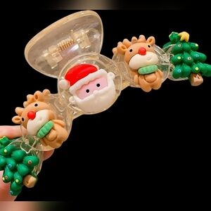 NEW!  Christmas Hair Clip.